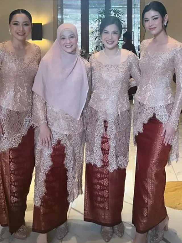 Gaya Anggun Jessica Mila hingga Natasha Rizky yang Dampingi Enzy Storia Menikah, Kompak dengan Kebaya Panjang