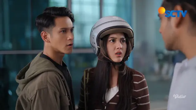 Antonio Blaco Jr dan Esta Pramanita dalam sinetron SCTV Putri Pewaris. (dok SCTV)