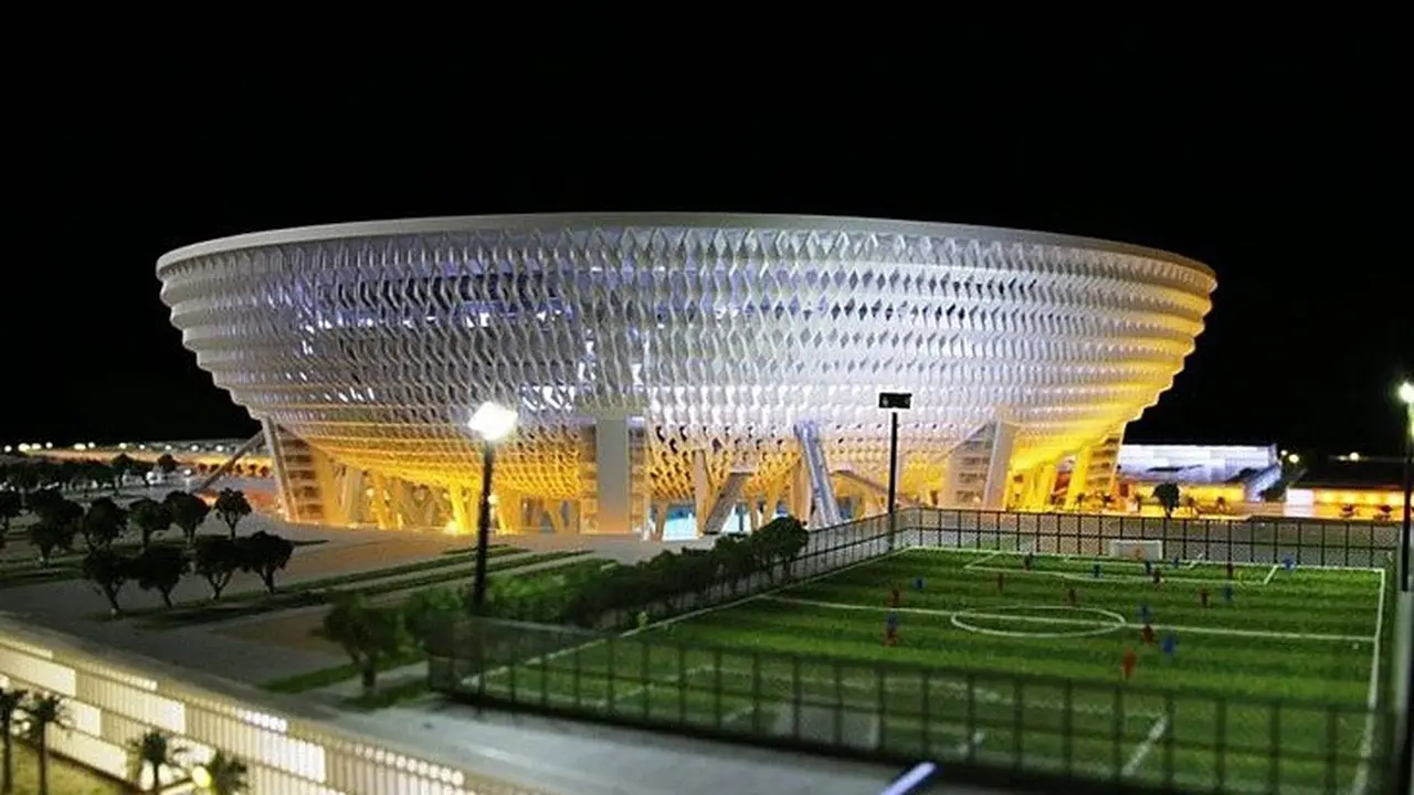 Bangunan unik Stadion Mangkok