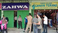 Penyekapan terjadi di salah satu toko tekstil di Kota Prabumulih Sumsel (Liputan6.com / Nefri Inge)