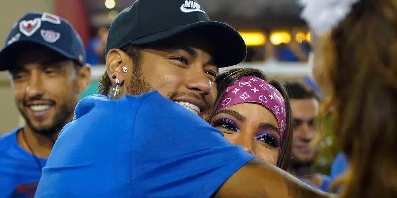 Keseruan Neymar di Karnaval Rio de Janeiro