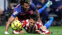 Foto: Kemenangan Comeback Barcelona atas Atletico Madrid Semakin Kukuhkan Blaugrana di Puncak Klasemen Liga Spanyol