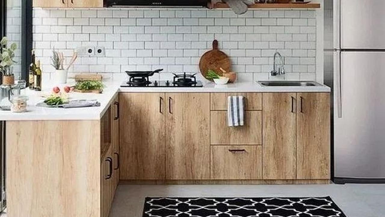 7 Desain Dapur Letter L yang Mungil, Cocok untuk Rumah Minimalis Tapi Berasa Mewah