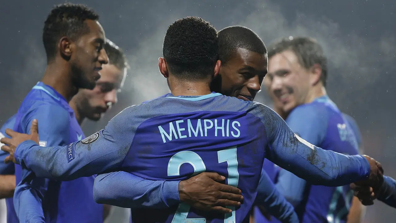 Melempem di MU, Memphis Depay Perkasa bersama Timnas Belanda