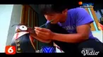 Seperti inilah keseharian Ahmad Zainudin di rumahnya di Desa Ngudirejo, Kecamatan Diwek, Jombang. Berawal dari lesunya bisnis percetakan karena dampak Covid-19, kini Ahmad mulai bangkit dengan usaha kerajinan koran bekas.