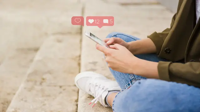 Ilustrasi caption Instagram