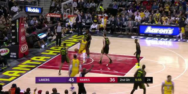 VIDEO : Cuplikan Pertandingan NBA, Lakers 123 vs Hawks 104