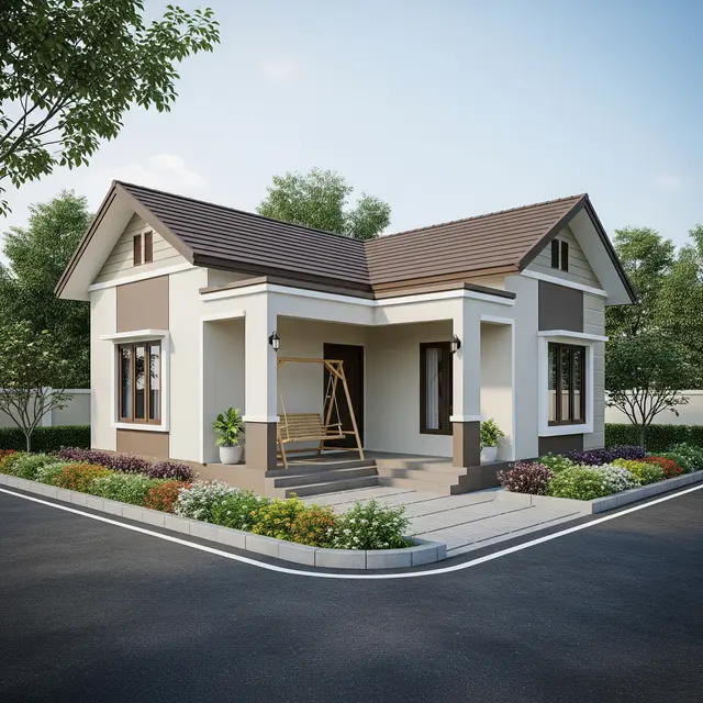 9 Desain Rumah Sederhana Pinggir Jalan, Padukan Estetika dan Kenyamanan