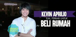 Kevin Aprilio menjual mobil kesayangannya untuk membeli sebuah rumah.