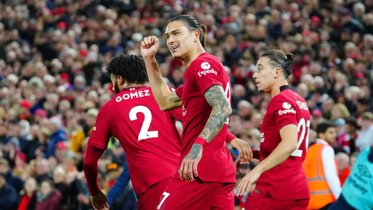 Darwin Nunez Bawa Liverpool Taklukkan West Ham United di Liga Inggris