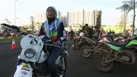 Tak Gentar Becek-becekan, Ini Dia Srikandi Trail Tangerang