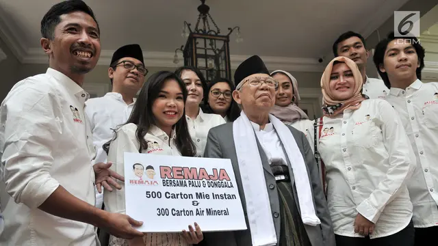 Ma'ruf Amin Kirim Bantuan untuk Korban Gempa dan Tsunami Palu