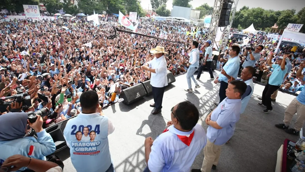Calon presiden nomor urut 2 Prabowo Subianto