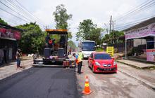 Perbaikan Jalan Poros Yasin Limpo Gowa Bawa Angin Segar bagi Warga dan Ekonomi Lokal