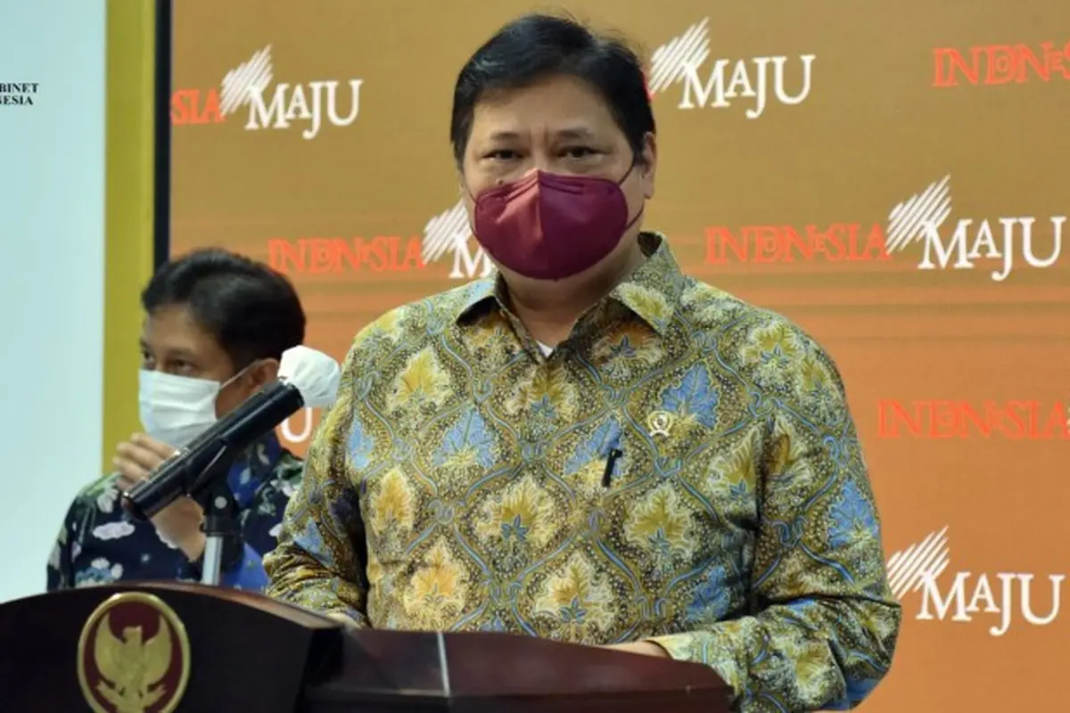Menteri Koordinator Bidang Perekonomian Airlangga Hartarto