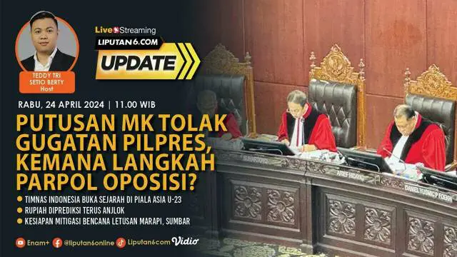 Usai MK Menolak Gugatan Pilpres, Kemana Langkah Parpol Oposisi?