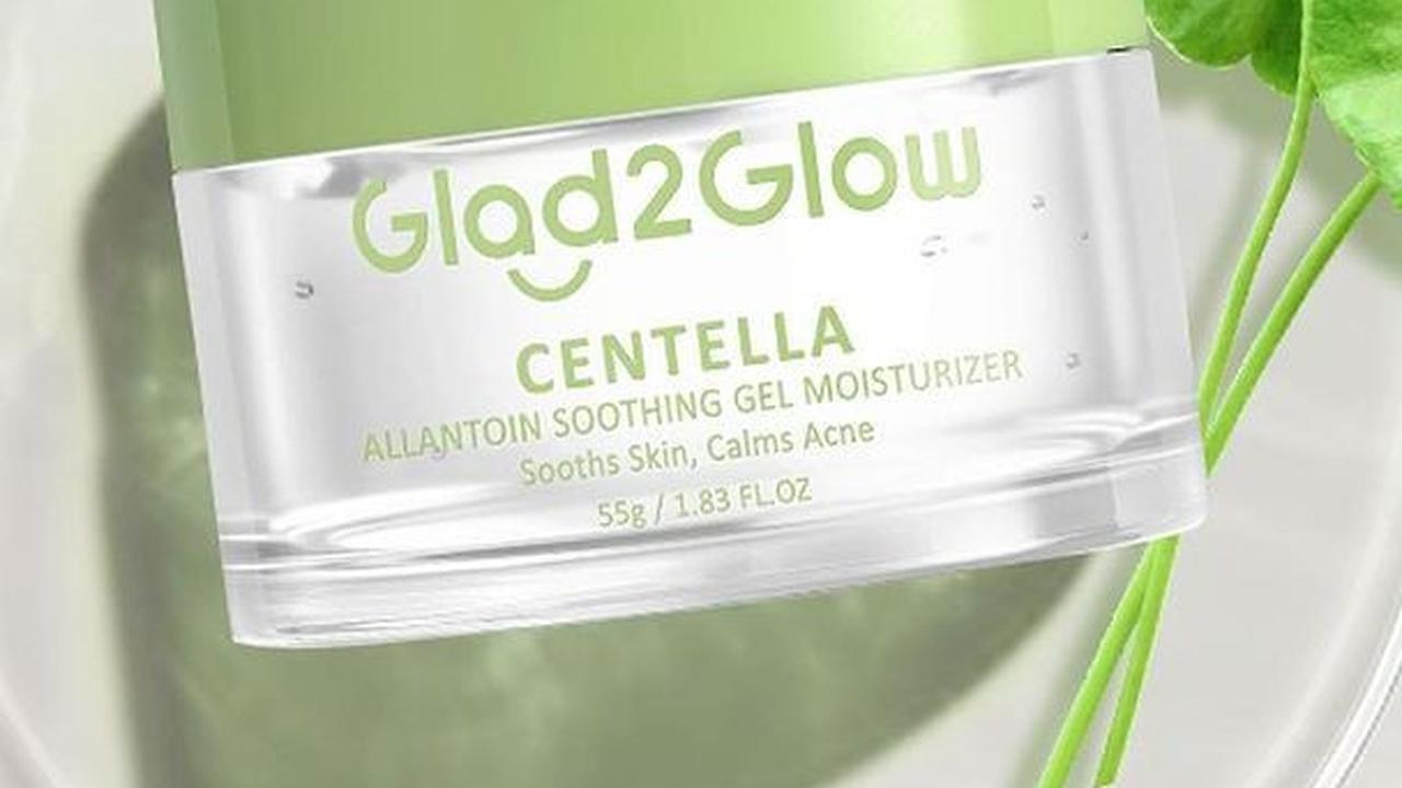 4. Glad2Glow Centella Allantoin Soothing Moisturizer Gel<br>