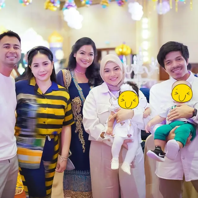 6 Potret Artis di Ulang Tahun Anak Ruben Onsu, Penampilan Fuji Curi Perhatian