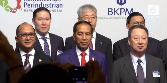 VIDEO: Pidato Jokowi di Forum Bisnis dan Investasi Korea Selatan