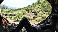 Liburan, Lea Michele Jalan-jalan ke Pegunungan California