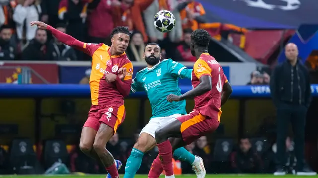 Foto: Penampilan Spartan Pemain Galatasaray saat Tekuk Liverpool di Liga Champions