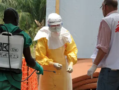 [FOTO] Wabah Virus Ebola Menewaskan 84 Orang di Guinea