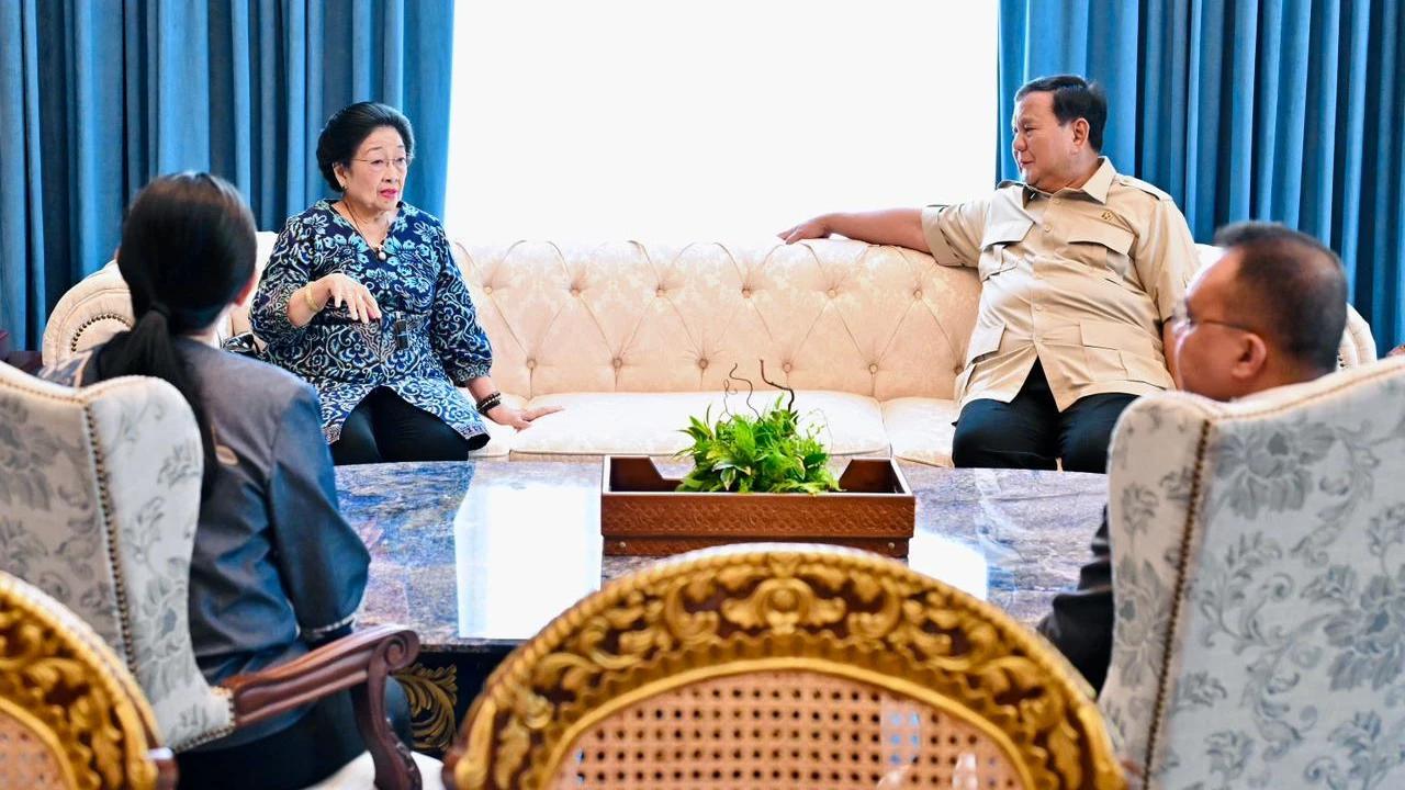 Megawati Bertemu Prabowo di Istana Kepresidenan Jakarta