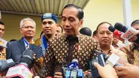Presiden Jokowi membuka Kongres XXXVI Gerakan Mahasiswa Kristen Indonesia (GMKI). (Merdeka.com/ Titin Supriatin)