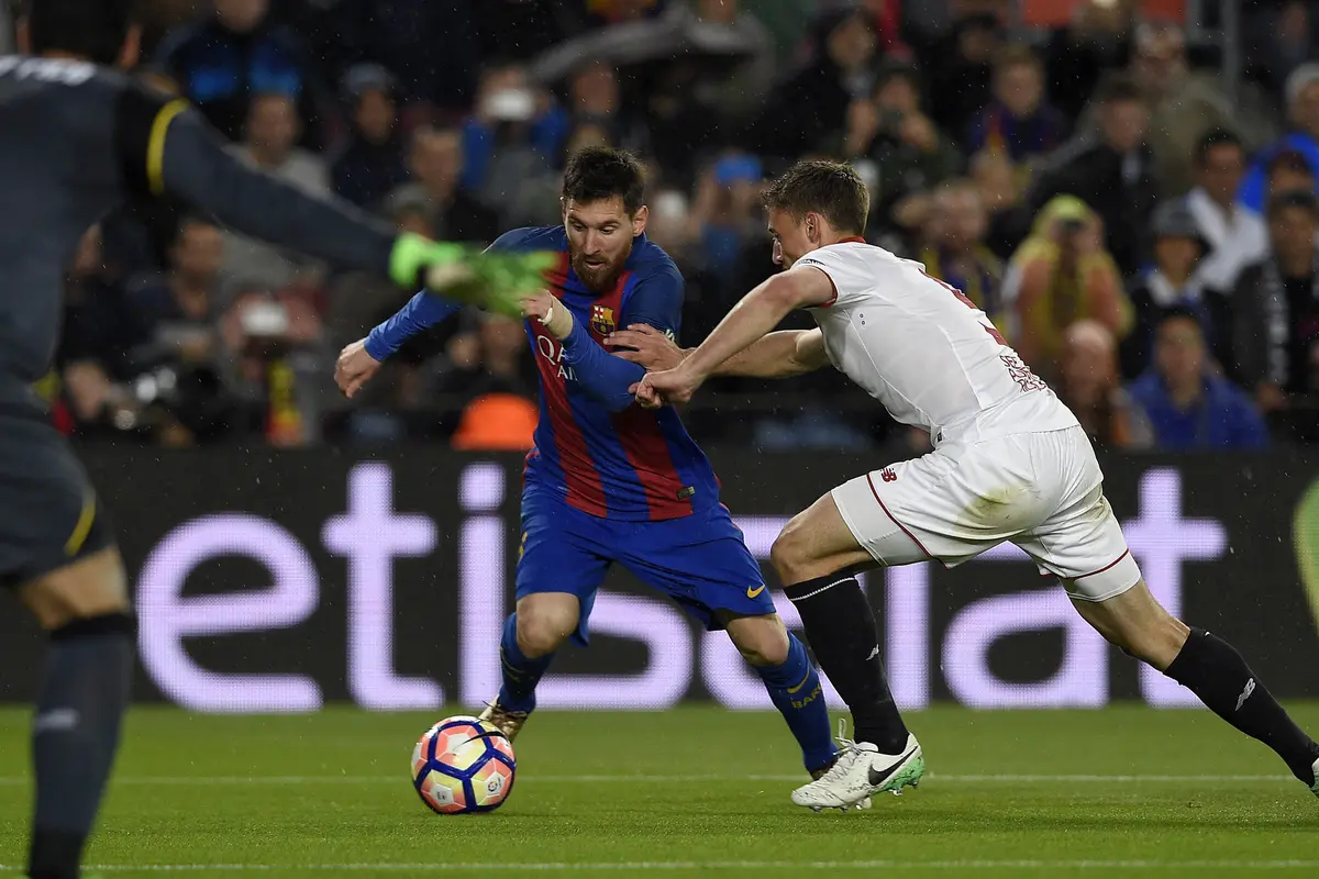 Kembali Bermain, Messi Cetak Dua Gol ke Gawang Sevilla