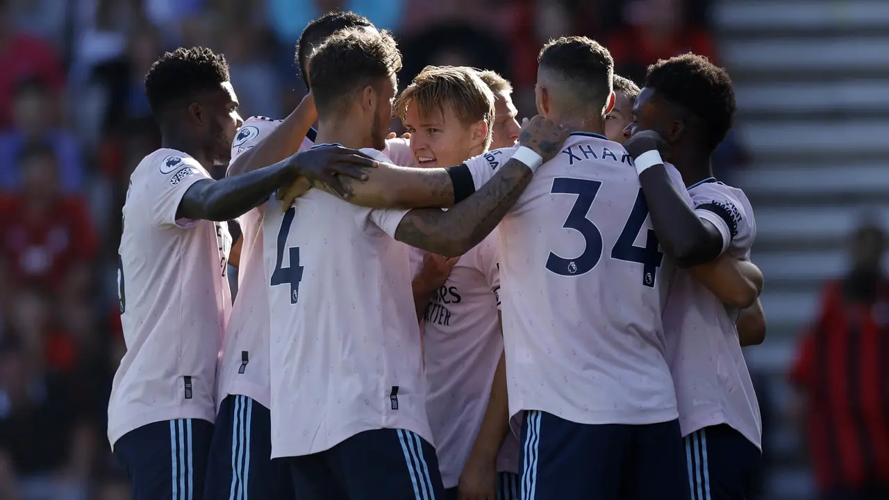 Foto: Tottenham dan Arsenal Menang di Liga Inggris, Harry Kane Lewati Rekor Gol Aguero dan The Gunners Ulang Rekor 18 Tahun Lalu