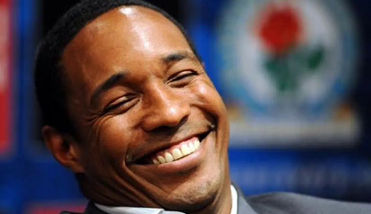 New Blackburn Rovers Manager Paul Ince speaks during a press conference at the club's Ewood park stadium, in Blackburn, north-west England, on June 24, 2008. AFP PHOTO / Andrew Yates