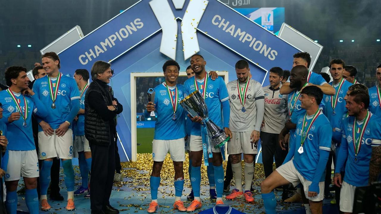 FOTO: Napoli Juara Piala Super Italia 2025