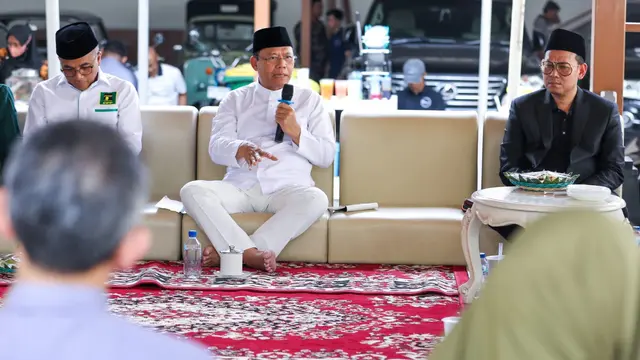 Plt Ketua Umum Partai Persatuan Pembangunan (PPP) Muhamad Mardiono menggelar pertemuan dengan tokoh senior PPP.