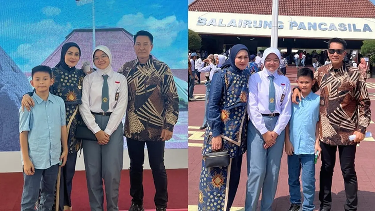 7 Kebersamaan Juliana Moechtar dan Putrinya Waktu Antar Sekolah di Taruna Nusantara