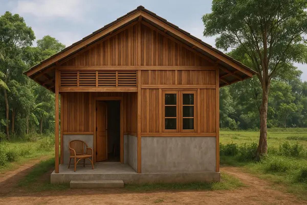 14 Gambar Rumah Sederhana Ukuran 6x9 di Kampung, Cocok untuk Hunian Nyaman dan Hemat Biaya
