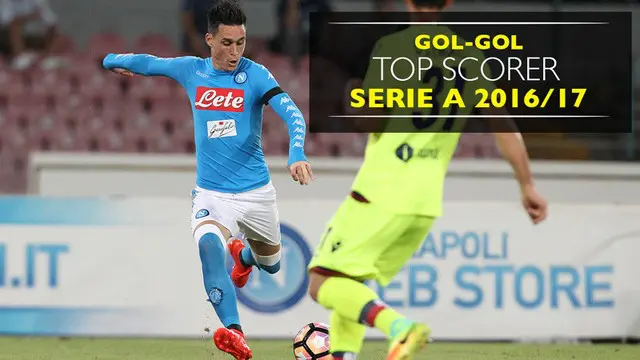 Video gol-gol top scorer Serie A hingga pekan kelima, Jose Callejon.