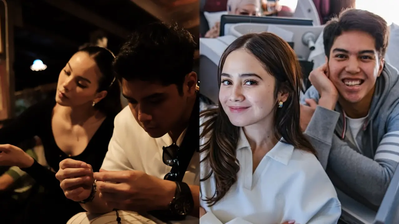 Adu Gaya Bucin Al Ghazali-Alyssa Daguise dan El Rumi-Syifa Hadju yang Liburan Akhir Tahun Bersama