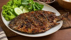 Resep Bawal Bakar Lada Hitam yang Harum dan Empuk