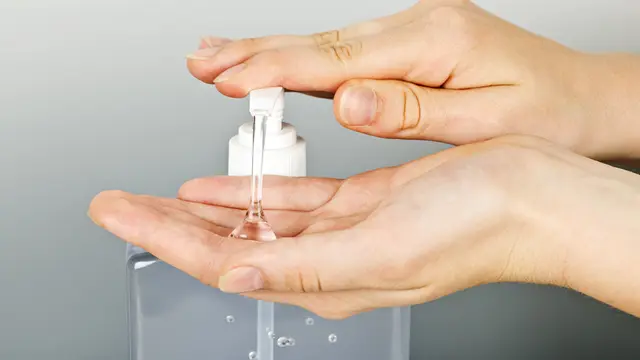 ilustrasi handsanitizer