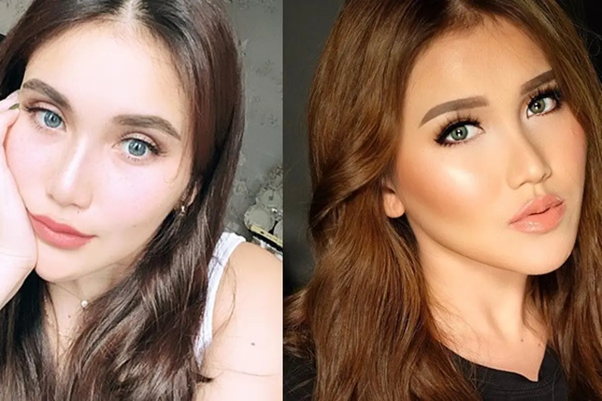 6 Potret Ayu Ting Ting dengan Mata Biru, Disebut Mirip Cewek Turki