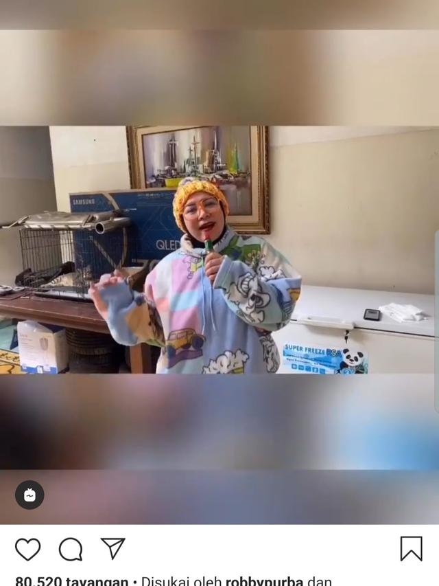 Unggahan Melly Goeslaw. (Foto: Instagram @melly_goeslaw)