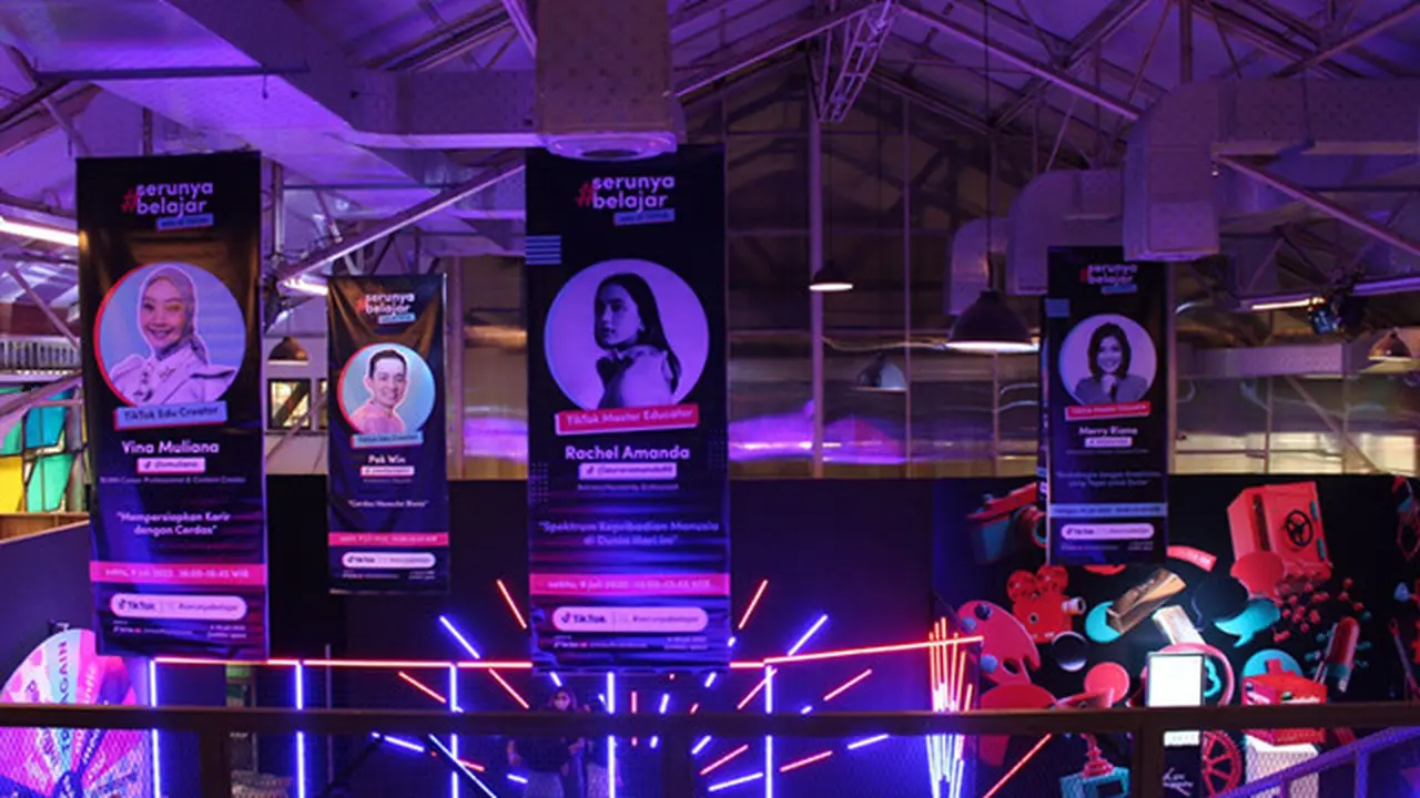 TikTok Gelar Creative Edu Exhibition di M Bloc Space, Edukatif dan Estetik lho!