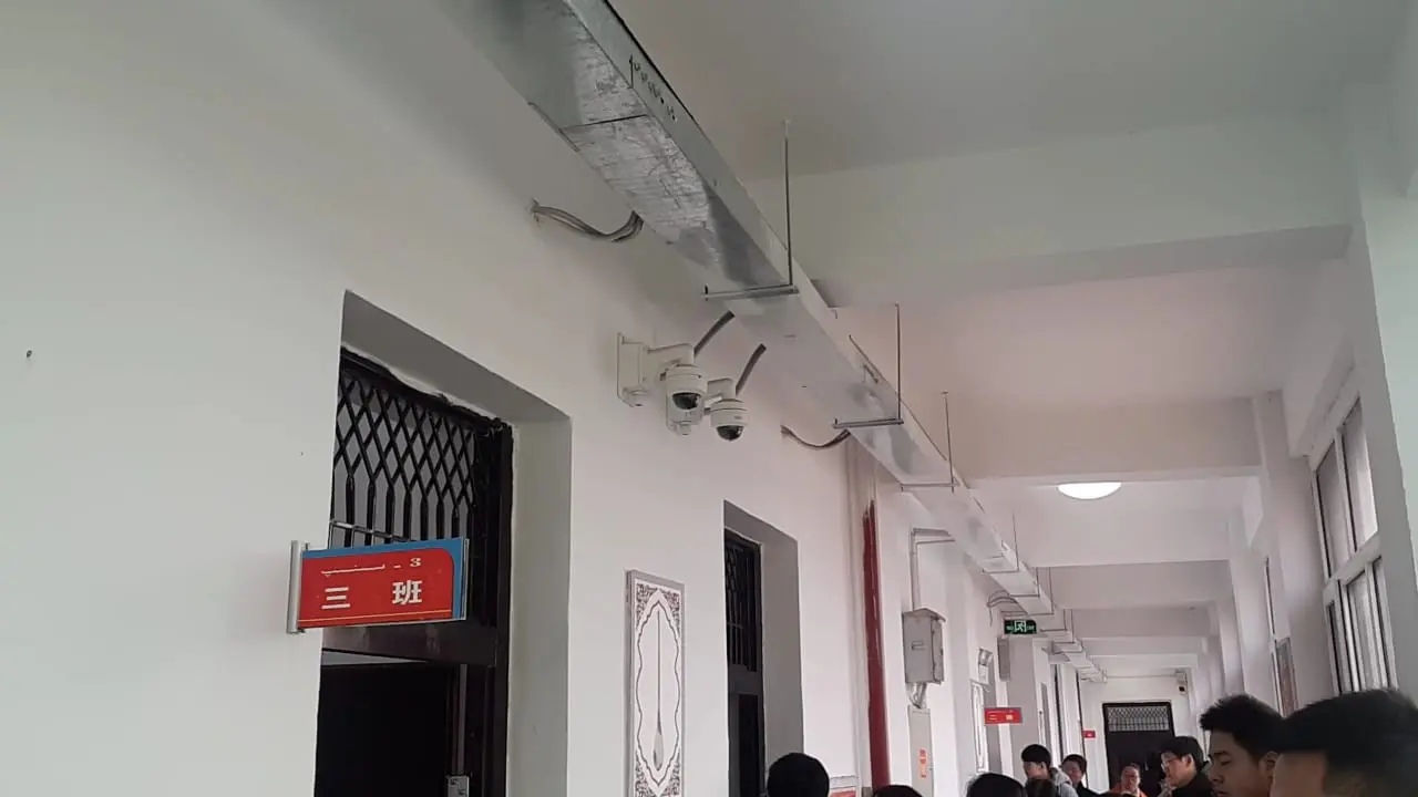 Suasana di pusat pelatihan vokasional Shule, di Shule County, Prefektur Kashgar, Xinjiang (Rizki Akbar Hasan / Liputan6.com)
