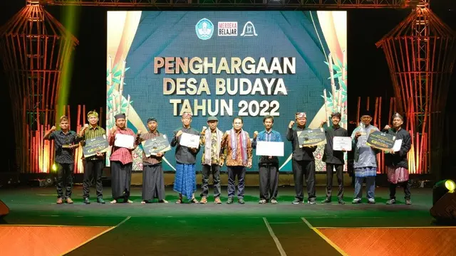 Penghargaan Desa Budaya 2022 yang digelar oleh Kementerian Pendidikan, Kebudayaan, Riset dan Teknologi (Kemendikbudristek)
