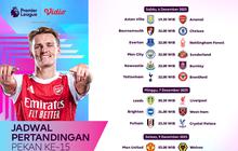 Cek Jadwal Pertandingan Liga Premier Pekan ke-15 2025/26, Eksklusif di Vidio