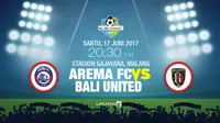 Prediksi Arema FC Vs Bali United FC (Liputan6.com/Trie yas)