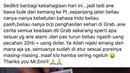Wah auto langsung pulang istirahat ini (Source : Ist)