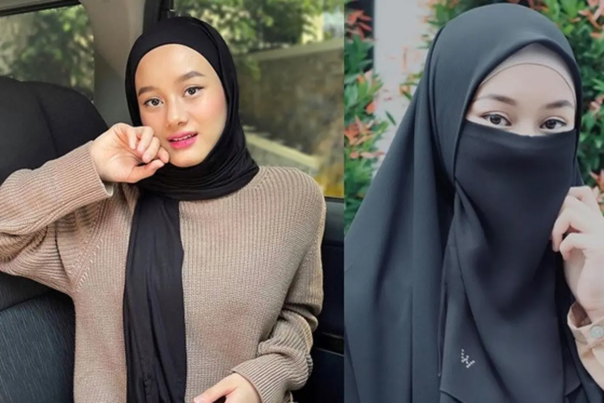 6 Potret Dinda Hauw saat Pakai Cadar, Tuai Pujian