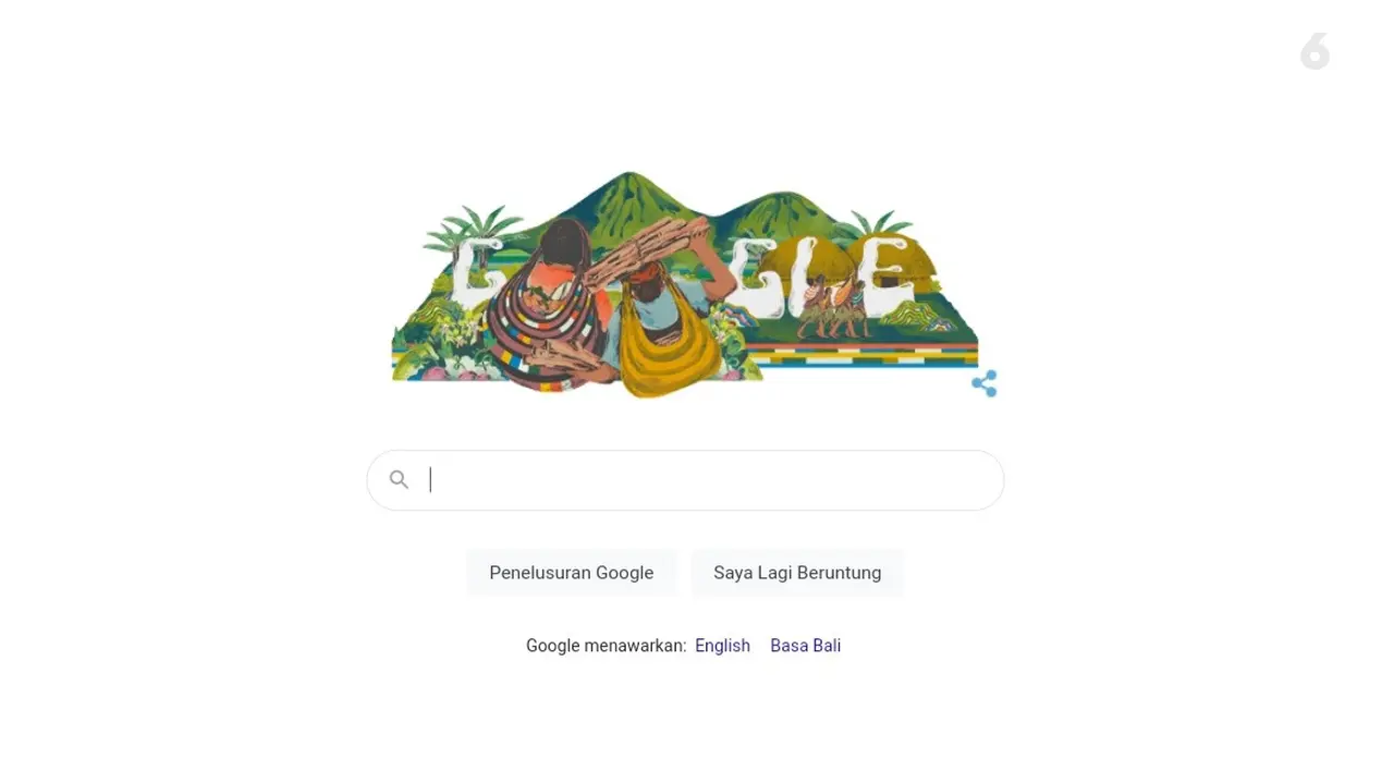 Google Doodle edisi 4 Desember 2020 menampilkan Noken Papua