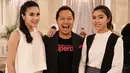 Selain para penyanyi cantik, penyanyi Sandy Sandoro, Marcell, juga ikut sowan ke rumah dinas Gubernur DKI Jakarta, Basuki Tjahaja Purnama alias Ahok. (Instagram/sandradewi88)